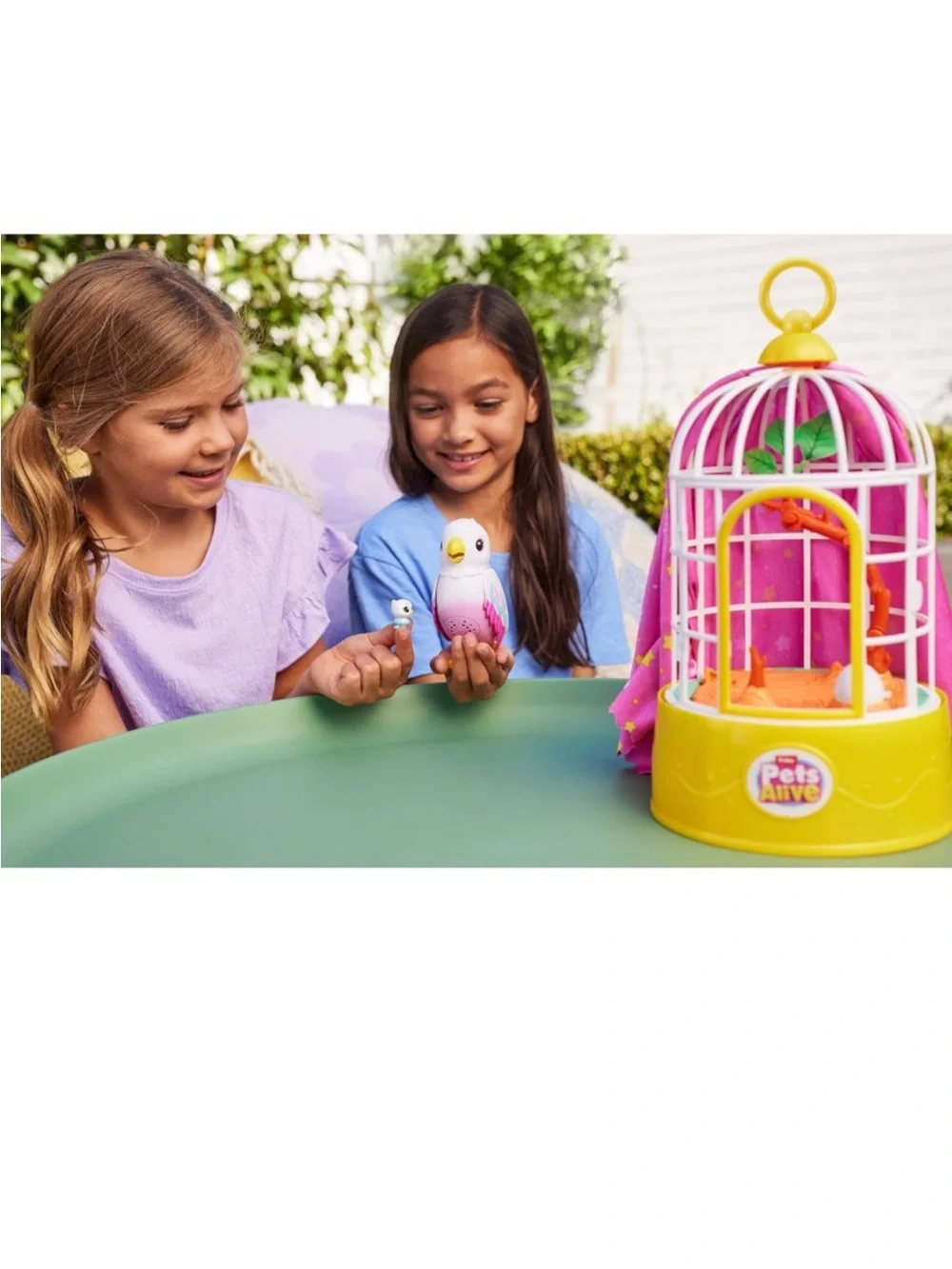 Pets Alive Polly the Surprise Magic Bird - Pink Interactive Toy